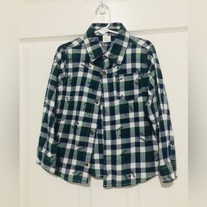 Crazy 8 Flannel Button Down